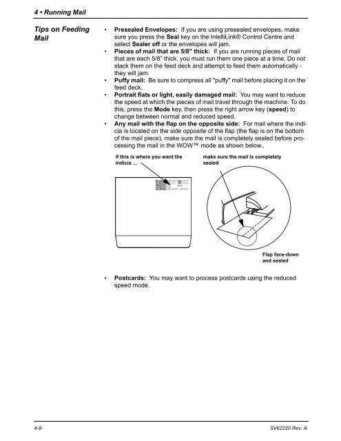 DM1100™ DM Series™ Digital Mailing System Operator Guide