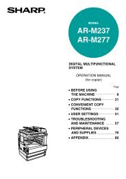 AR-M237 AR-M277 - Pitney Bowes Canada