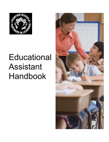 Educational Assistant Handbook.pdf - Frontier School Division