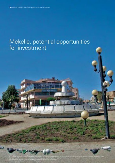 Mekelle, Ethiopia - Millennium Cities Initiative - Columbia University