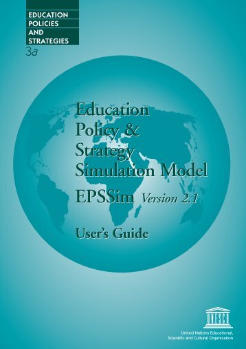 EPSSim Guide de l'utilisateur - the INESM Website - Unesco