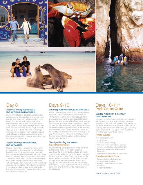 Celebrity Cruises Exotics 2008