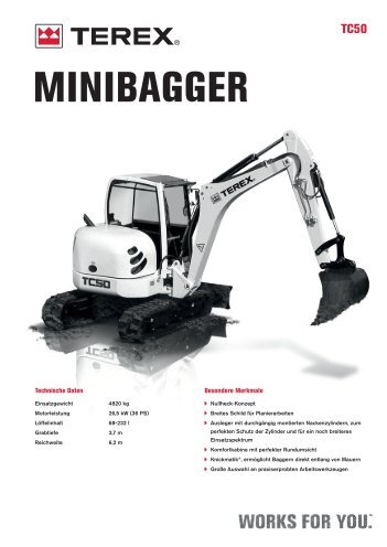 MINIBAGGER - Baumaschinen Handel GmbH