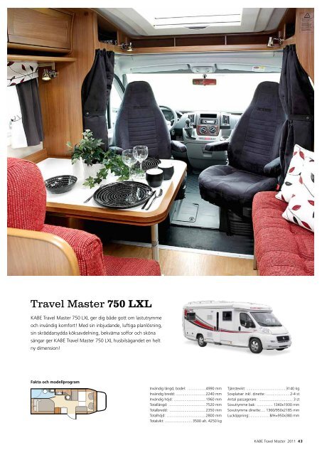 KABE Travel Master husbilskatalog 2011