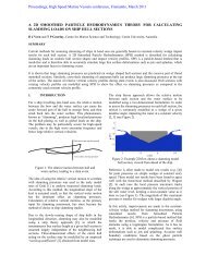 a 2d smoothed particle hydrodynamics theory for calculating