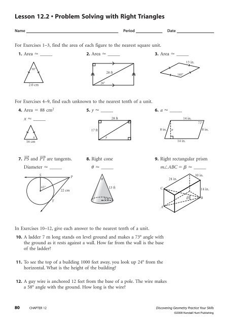 Lesson 12