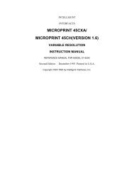 MICROPRINT 45CXA/ MICROPRINT 45CH(VERSION 1.6)