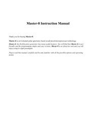 Master-8 Instruction Manual