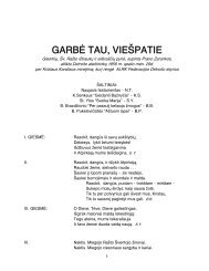 Garbė tau, Viešpatie