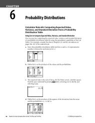 Probability Distributions