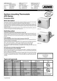 Surface-mounting Thermostats ATH Series