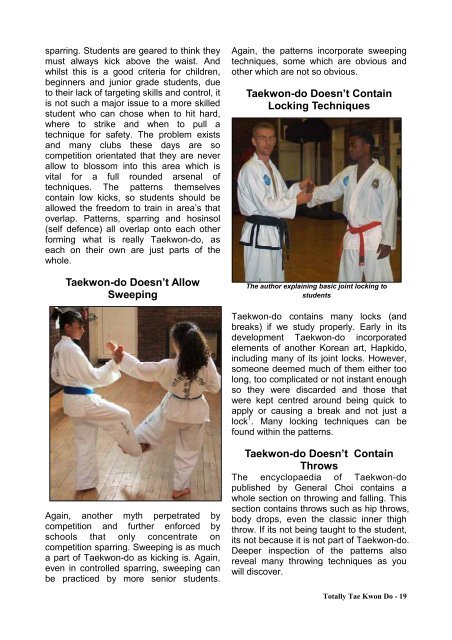 Totally Tae Kwon Do Magazine - Issue 9 - USADojo.com