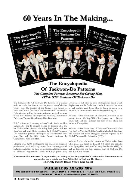 Totally Tae Kwon Do Magazine - Issue 20 - Usadojo