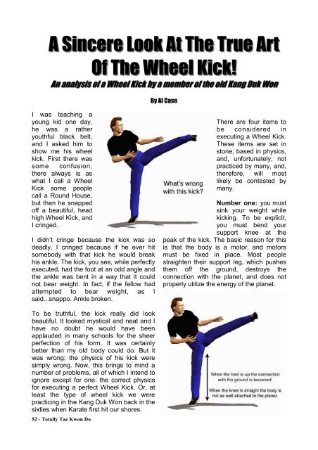 Totally Tae Kwon Do Magazine - Issue 20 - Usadojo