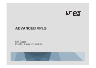 ADVANCED VPLS - Proidea