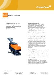 Swingo 455 BMS - Orange Clean AB
