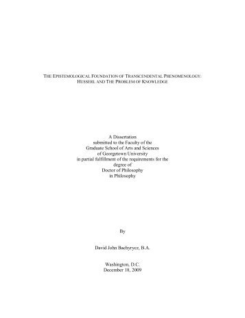 By A Dissertation Submitted to the Faculty of the In Partial Fulfillment