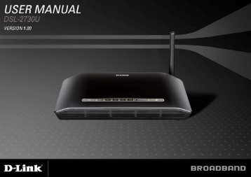 Table of Contents D-Link DSL-2730U User Manual 1