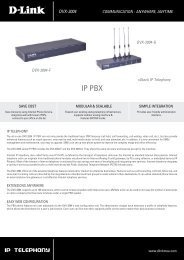 IP PBX - D-Link