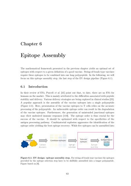 New Approaches to in silico Design of Epitope-Based Vaccines