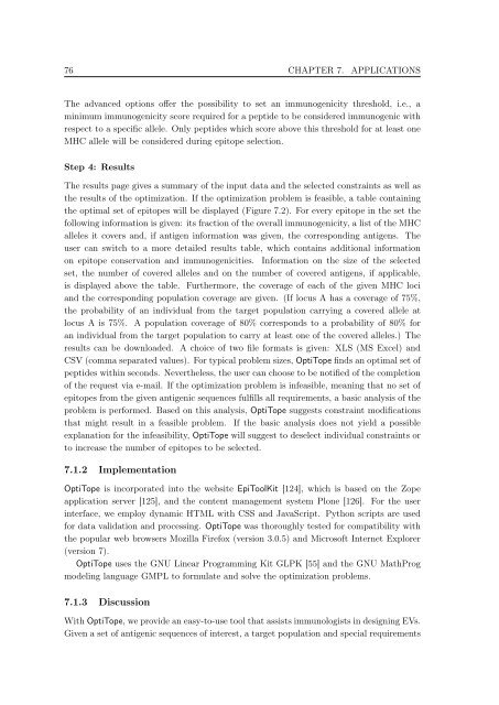 New Approaches to in silico Design of Epitope-Based Vaccines