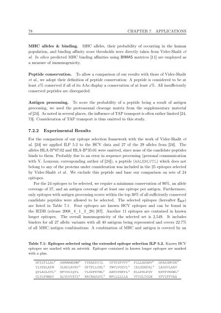 New Approaches to in silico Design of Epitope-Based Vaccines