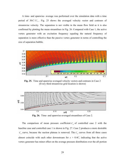 Numerical Study of Passive and Active Flow Separation Control ...