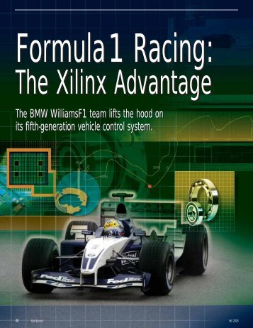 Formula 1 Racing: The Xilinx Advantage