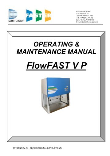 00112EN Rev.04 - FlowFAST V P - Wolf Laboratories