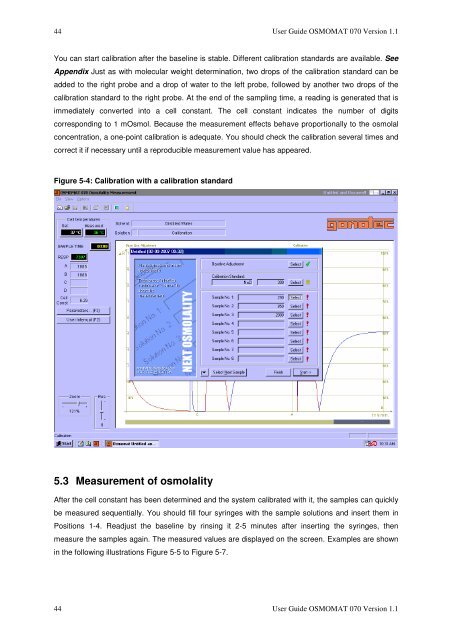 1 THE OSMOMAT 070 VAPOR PRESSURE OSMOMETER ...