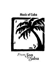 Music of Cuba