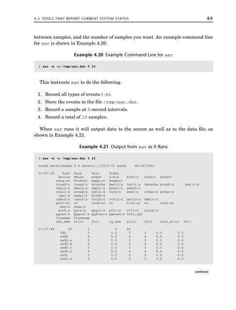 Solaris Application Programming, 1/e - Chapter 4 - Parent Directory