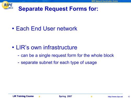 What is an LIR?