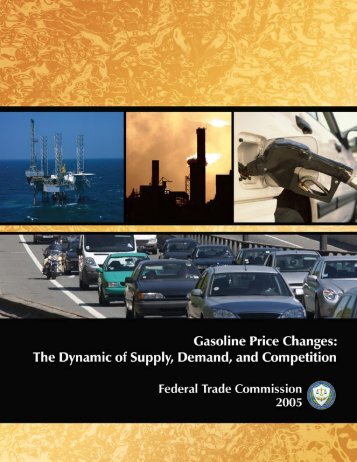 Gasoline Price Changes - Federal Trade Commission