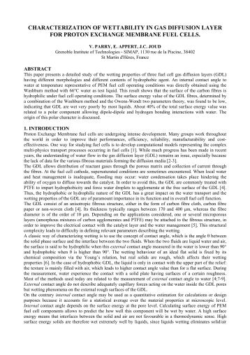 CHARACTERIZATION OF WETTABILITY IN GAS ... - ENSEM