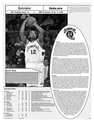 Media Guide Pages - Northeast Conference