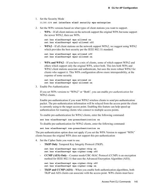 Unified Access Point (AP) Administrator's Guide