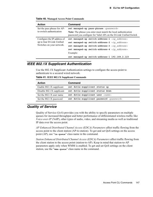 Unified Access Point (AP) Administrator's Guide