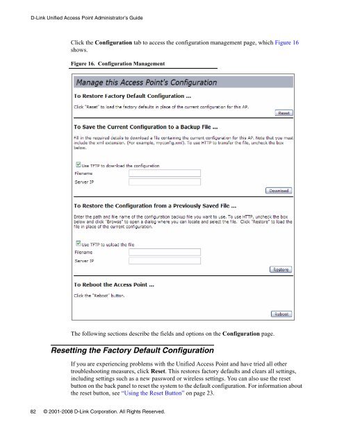 Unified Access Point (AP) Administrator's Guide