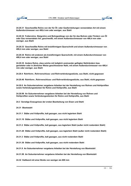 CPA 2008 - Structure and explanatory notes - DE - CIRCA