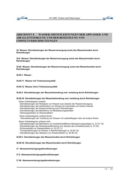 CPA 2008 - Structure and explanatory notes - DE - CIRCA