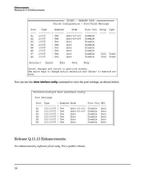 Release Notes for Software Version Q.11.26 - 2510-24 Switches - HP