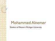 Alnemer_m_powerpoint.. - Western Michigan University