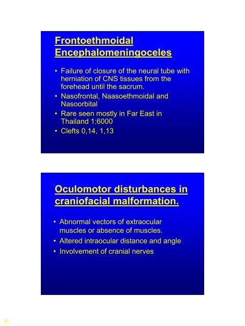 Lecture Craniofacial Limoudei Hemsech