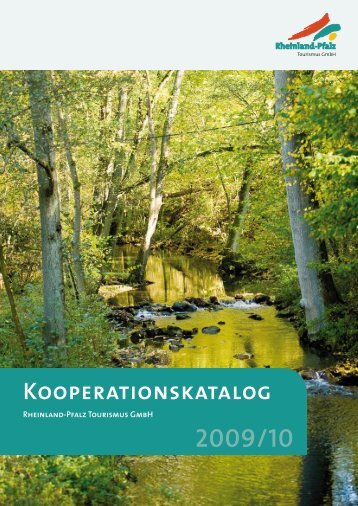 Kooperationskatalog - Tourismusnetzwerk Rheinland-Pfalz ...