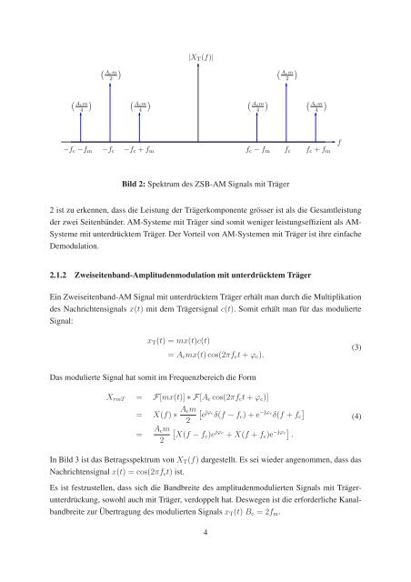 Analoge Amplitudenmodulation - Nachrichtentechnische Systeme ...