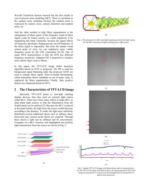 A Novel Defect Inspection Method for the TFT-LCD Image Based on ...