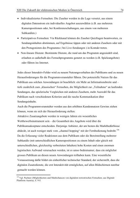 Die Liberalisierung des österreichischen Rundfunkmarkts - Stefan ...