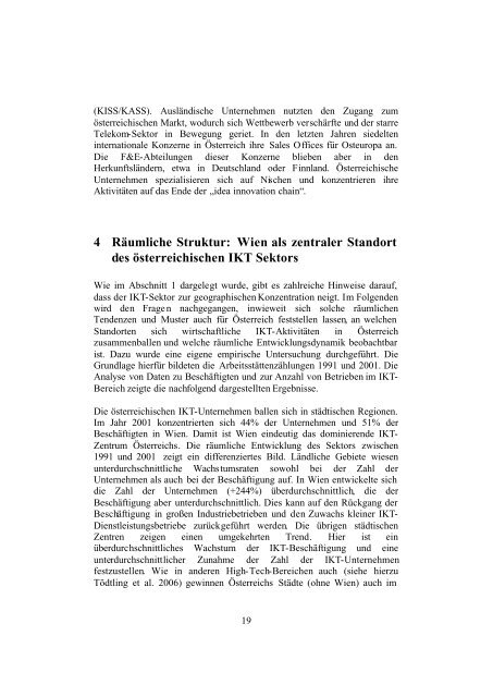 Institut für Regional- und Umweltwirtschaft Institute of Regional ...