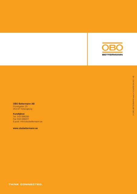 TBS | Överspänningsskydd solceller - OBO Bettermann
